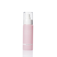 Stok Laris Siap Kirim Pet Daur Ulang 100Ml Botol Toner Merah Muda 60Ml 80Ml 100Ml Set Botol Kosmetik Plastik Merah Muda
