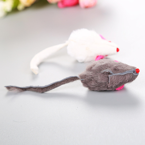 Factory Direct Supply <b>Cat</b> Plush <b>Toy</b> Faux Fur Mouse <b>Interactive</b> <b>Toy</b> Model 26010 Cute Design 2026 - Product Image 2