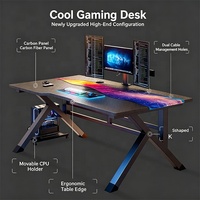 Estaciones de Trabajo, Mesa de Computadora para Oficina, Escritorio Ergonómico para Juegos