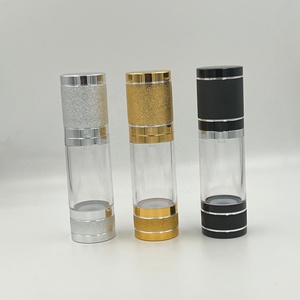 Nhà Máy 30Ml <span class=keywords><strong>50Ml</strong></span> Chất Lượng Cao Bạc Vàng Tùy Chỉnh Nhôm Không Có Không Khí Bơm Chai - Product Image 4