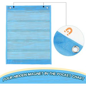 Tableau de classe magnétique 17,7 x 14 pouces pour fournitures pédagogiques, idéal pour les enseignants et les enfants, pour l'école et la gestion des horaires à domicile - Product Image 3