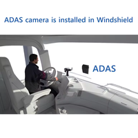 Filo yönetimi AHD güvenlik kamerası P 720P ADAS kamera için Richmor araç 1080 sistemi