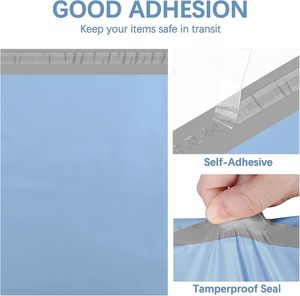 Tear-Proof Courier Bags with <b>Tamper</b>-Evident Seal for Secure Parcel Packaging - Product Image 3