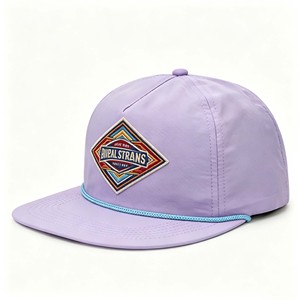 In Stock Ready to Ship | Custom 3D Embroidery Suede Baseball Cap 5-Panel G5 <b>Hat</b> Vintage Sporty Dot Pattern Hip Hop Casual Unisex - Product Image 3