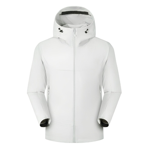 Veste de pêche en gros, veste softshell en polyester 300 g/m², veste de travail avec logo personnalisé pour les détaillants américains de produits de plein air - Product Image 1