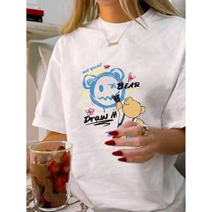 Personalized Customized Leisure Sports T-<strong>Shirt</strong> ALL <strong>THINGS</strong> GROW Print Pattern Athletic Round-neck Top Cartoon Breathable Letter - Product Image 5