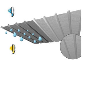 <span class=keywords><strong>Feutre</strong></span> <span class=keywords><strong>anti</strong></span>-condensation laminé PE 0,7 mm, <span class=keywords><strong>feutre</strong></span> aiguilleté en polyester absorbant l'humidité et ignifuge pour toitures métalliques Al-Mg-Mn - Product Image 4
