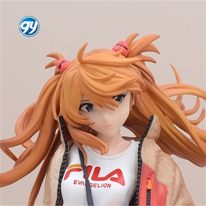ฟิกเกอร์แอคชั่นฟิกเกอร์อนิเมะ EVA 23ซม. ยี่ห้อ Asuka Langley <span class=keywords><strong>Soryu</strong></span> Tide แต่งตัวเป็นโมเดลของขวัญของสะสมของเล่น - Product Image 3
