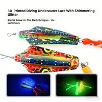 Leurre vibrant imprimé en 3D « Manta Ray » pour lancer longue distance, crankbait coulant anti-emmêlement pour la pêche en eau douce et salée