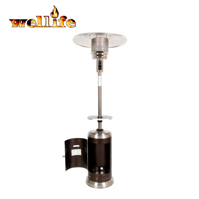 China Factory  Hot Sale Advanced Technology Outside Black Umbrella Patio Heater