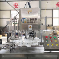Machine automatique de scellage de couvercle de canette de soda en aluminium plastique pour animaux de compagnie