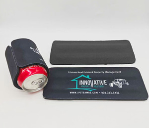 Tùy Chỉnh Số Lượng Lớn Thăng Hoa Tát Có Thể Làm Mát Màu Đen Trống Tát Bọc Neoprene Có Thể Mát Tay Áo - Product Image 4