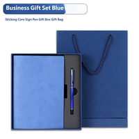 Ensemble cadeau de papeterie de luxe A5 rechargeable, carnets, coffret cadeau en cuir pour entreprise, journal avec stylo