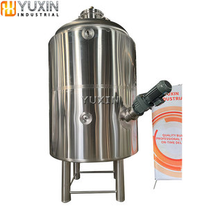 Hot bán 500L 1000L 5000L <span class=keywords><strong>10000L</strong></span> thép không gỉ rượu vang đồ uống trộn Tank với khuấy - Product Image 3