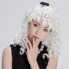 Navidad Halloween princesa evento muñeca larga Ware fiesta Ware pelucas colección - Product Image 1