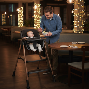 Seggiolone per Bambini 3 in 1 Pieghevole e Regolabile, Sedia da Pranzo per Neonati e Bambini, Vendita all'Ingrosso - Product Image 1