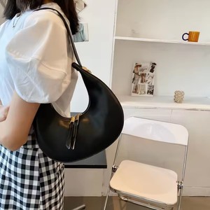 Fashion Design Tote Bags for Women Luxury Half Moon Hobo Bag Lady Brand Shoulder Bags PU Leather Armpit Clutch Handbag and <b>Purse</b> - Product Image 6