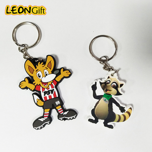 Porte-clés en silicone souple personnalisé, porte-clés <span class=keywords><strong>de</strong></span> dessin animé, logo personnalisé OEM promotionnel - Product Image 4