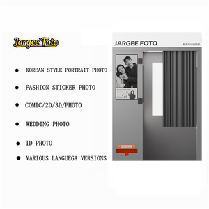 Macchina a gettoni professionale su misura della cabina fotografica Self-Service per le foto del passaporto - Product Image 3