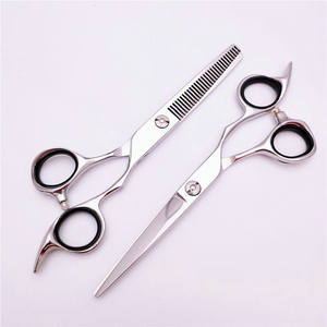 Tijeras de Peluquería Personalizables, Acero Inoxidable 440C, Tijeras de Entresacar con 30 Dientes, para Diestros, Tijeras Planas Profesionales - Product Image 4