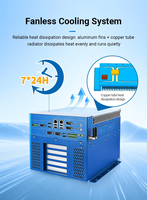 PC Industrial Robusto con Procesador I3-12100 X86, Sistema Operativo Integrado, Sin Ventilador, Fuente de Alimentación de 600W, Temperatura de Funcionamiento de -20°C a 70°C para Fábrica
