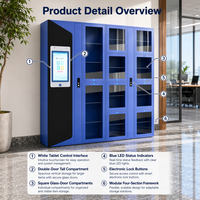 Gabinete Combinado Inteligente Personalizable para Equipos de Trabajo, Resistente a la Corrosión, para Almacenamiento y Gestión de Herramientas