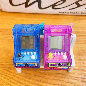 Portachiavi X Cute Mini Arcade Game Machine, console di gioco retrò portatile <span class=keywords><strong>Tetris</strong></span>, ciondolo trasparente per borsa, regalo per bambini - Product Image 6