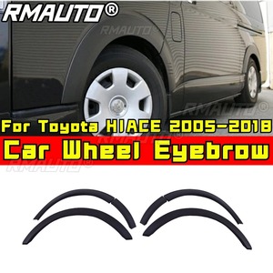 Para Toyota HIACE 2005-2018: Embellecedores de guardabarros, kit de carrocería para ceja de rueda, extensión de arco de rueda, pieza exterior. - Product Image 1