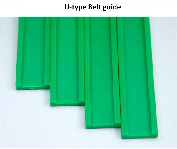 Uhmwpe curve guide track rail for conveyor uhmw chain guide rail conveyor roller guide