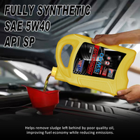 POWER EAGLE SAE 5W30 Huile moteur entièrement synthétique API SP ILSAC GF-6A Anti-LSPI Lubrifiant pour moteur à essence 1L 4L pour voiture turbo TGDI