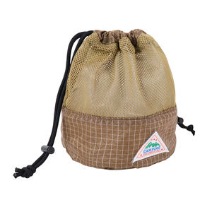 Bolsa de malla antidesgarro personalizada 2026 con cordón para artículos de aseo y cosméticos, organizador de equipo, saco de almacenamiento, OEM, marca privada - Product Image 1