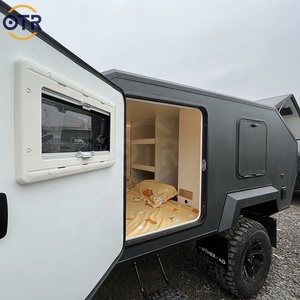 Vente chaude d'usine Fabricant chinois Remorque de camping-car compacte <span class=keywords><strong>pour</strong></span> <span class=keywords><strong>vélo</strong></span> de voyage C E Port de Brisbane - Product Image 2