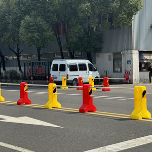 Ограждение ограждение для дорожного движения, предупреждающий барабан, отражающий пластиковый Баррикада, разделительные знаки для дорожных полос - Product Image 4