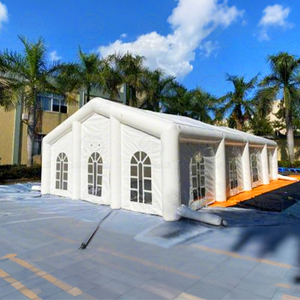 Lớn inflatables tổ chức sự kiện đám cưới LềU Nhà cấu trúc khổng lồ <span class=keywords><strong>Inflatable</strong></span> Nhà thờ Lều LED ánh sáng <span class=keywords><strong>Inflatable</strong></span> Đảng marquee lều - Product Image 4