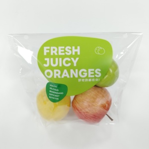 Bolsas de BOPP y CPP Antivaho Autoadhesivas para Ensaladas y Frutas, con Fuelle Inferior, Grado Alimenticio, para Empaque de Vegetales, con Orificios de Ventilación Transparentes y Logotipo Personalizado - Product Image 2