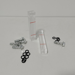 Jauge de niveau d'huile Manny YJ-130 avec fenêtre de visualisation en verre pour la surveillance du réservoir d'huile du compresseur - Product Image 1