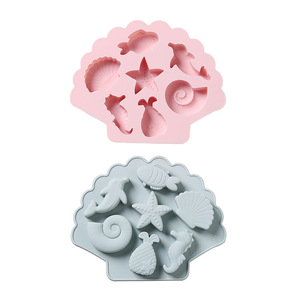 2026 Hot Selling Cartoon Marine Biological <b>Silicone</b> Mold Easy Release High Temperature Resistant Cake Fondant <b>Baking</b> Mold - Product Image 6