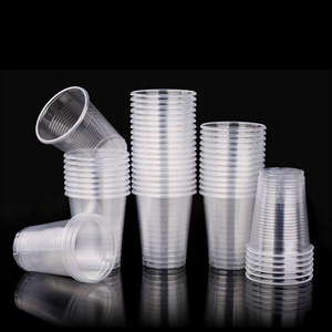 3 5 7 9 12 16oz Wholesale Clear plastic water cups pp disposable cup plastic
