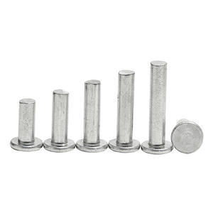 GB109 GB872 Remaches De Aluminio Sólido Punzón Remache De Cabeza Plana Delgada Diámetro 3mm 8mm Remaches Fabricante De Clavos - Product Image 3