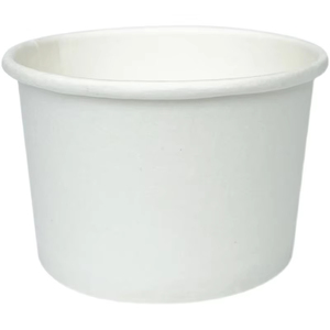 Coppette di Carta per Gelato Personalizzate, Non Tossiche, di Grado Alimentare, Bianche, Usa e Getta, Premium, con Cucchiaio e Coperchio - Product Image 6
