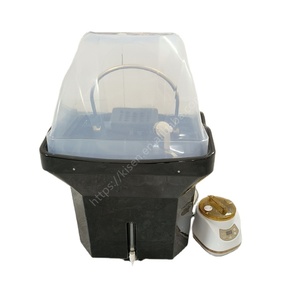 Lit de massage multifonctionnel Kisen pour salon de coiffure, lit de fumigation et d'hydrothérapie à circulation d'eau, mobilier de salon moderne avec bassin sans plomberie - Product Image 1