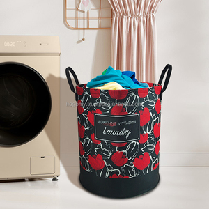 Cestas de Almacenamiento Plegables Grandes, Resistentes al Agua, Ecológicas, Duraderas, de Fieltro, Cesto para Ropa Sucia, Moderno, con Asa Resistente - Product Image 1