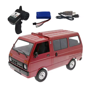 WPL RTR 2.4G D42 1:14 Scale <b>Remote</b> Control Rc Van Car Ready-to-Go USB Cable 7.4V Lithium Battery 35m Range Indoor-Outdoor - Product Image 3