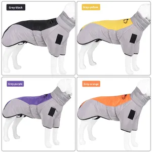 Autumn Winter Eco-friendly Machine Wash Waterproof Thickened Pet Cotton Coat Carefully <strong>Selected</strong> Cross-Border Reflective <strong>Clothes</strong> - Product Image 5