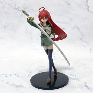Figurine de collection Shakugan No <span class=keywords><strong>Shana</strong></span>, le conquérant aux yeux éclatants, modèle d'assassin, ornement de bureau, décoration de gâteau - Product Image 1