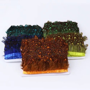Fasanenfeder-Spitzenborte Dachang Stoffkante Bekleidungszubehör Feder-Rockborte - Product Image 2