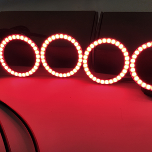 Nuovo anello <span class=keywords><strong>LED</strong></span> angel eyes ad alta luminosità 95mm Angel eyes halo per HID <span class=keywords><strong>LED</strong></span> milky cover - Product Image 3