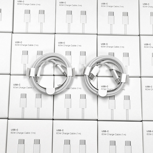 Cabo de Dados Tipo <span class=keywords><strong>C</strong></span> para <span class=keywords><strong>C</strong></span> Nylon Trançado Cabo de Carregamento Rápido <span class=keywords><strong>Usb</strong></span> 3.0 3A 60W Branco Cabo <span class=keywords><strong>Usb</strong></span>-<span class=keywords><strong>C</strong></span> para Iphone 15 16 17 - Product Image 5