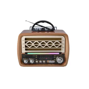 MLK-7862 Groothandel Usb Oplaadbare Am Fm Radio Met Usb Tf Mp3 Radio Zonne-Energie Draagbaar