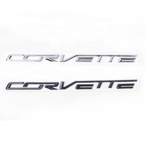 Emblema 3D in ABS per Bagagliaio, Adesivo con Lettere per <span class=keywords><strong>Logo</strong></span> <span class=keywords><strong>Corvette</strong></span> C7.R Z06, Accessori - Product Image 1